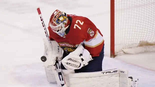 Бобровский вышел на чистое третье место среди россиян по количеству матчей на ноль в НХЛ