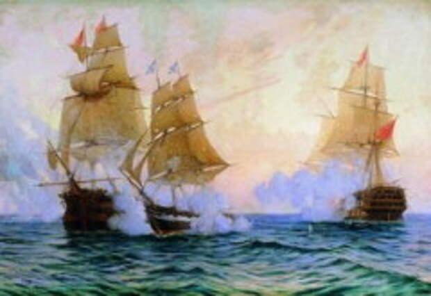 Победа русских в сражении у Босфора в ходе русско-турецкой войны (1828–1829)