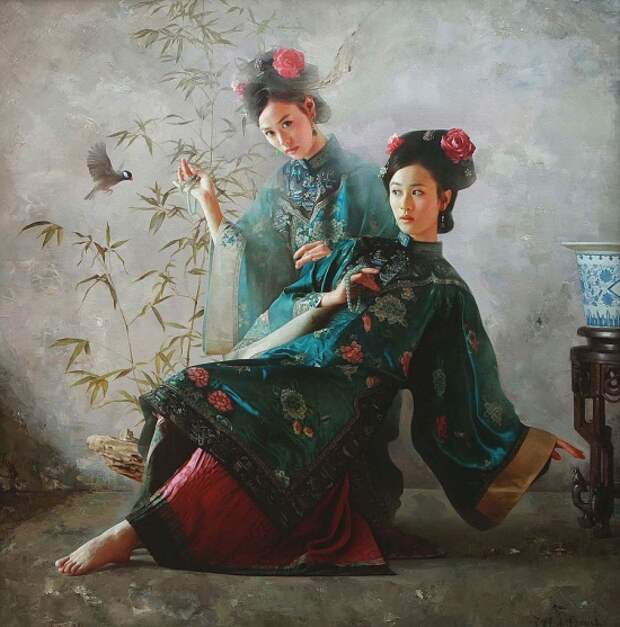 художник Wang Ming Yue (Ван Минь Юэ) картины – 02