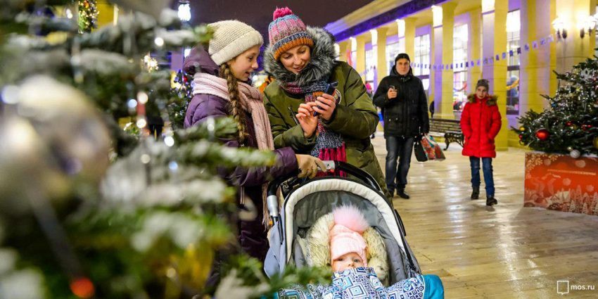 Собянин: Новогодние мероприятия в Москве посетили 12,6 млн. человек. Фото: mos.ru