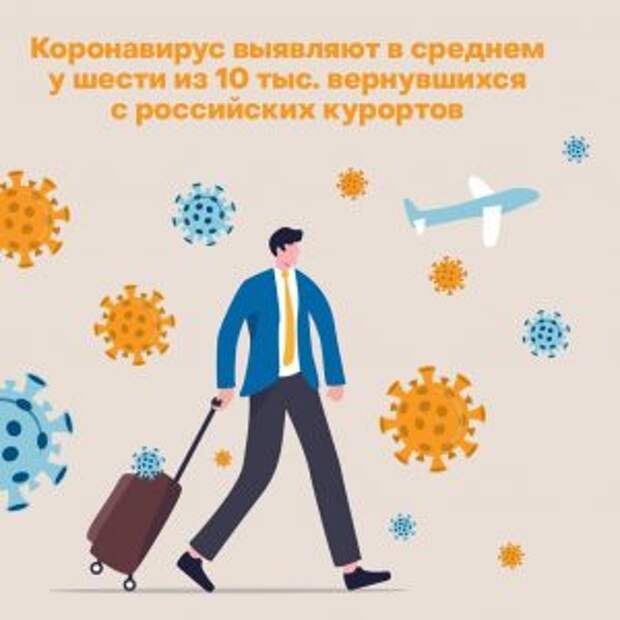 Представители Роспотребнадзора назвали количество больных коронавирусом после курортного сезона