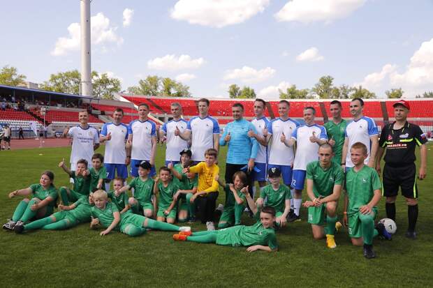 Спортивный праздник прошёл на стадионе «Локомотив»