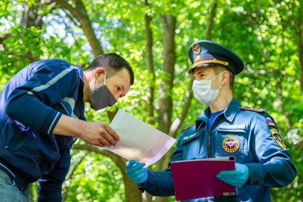 Столичные инспекторы пожарного надзора проводят профилактические рейды в лесопарковых зонах города alt