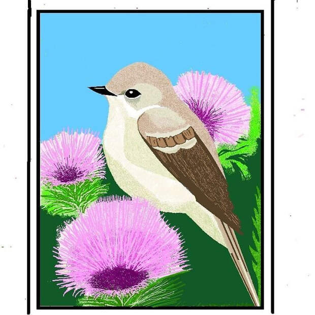 Детализированные картины в MS Paint от 91-летней испанки