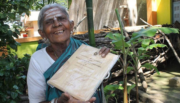 105-летняя женщина, у которой никогда не было детей, стала матерью для 300 деревьев