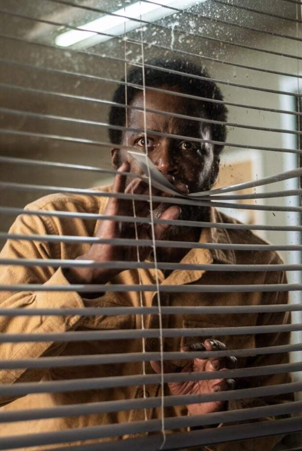 Boyd looks outside during FROM Season 3 Episode 1.