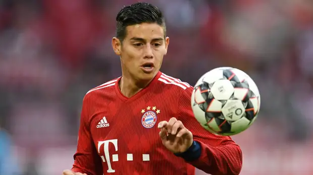 «Бавария» отказалась выкупать у «Реала» колумбийского футболиста Родригеса