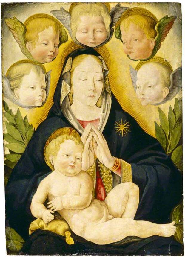 The Madonna and Child with Cherubim The Madonna and Child with Cherubim