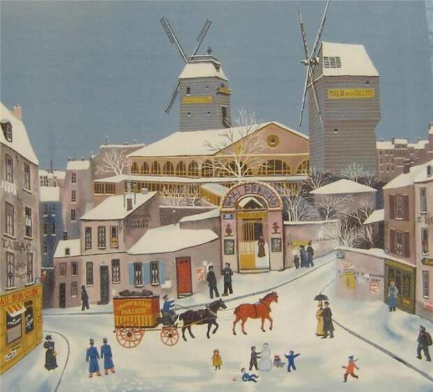 Однажды зимнем днём. Автор: Michel Delacroix. Однажды зимнем днём. Автор: Michel Delacroix.