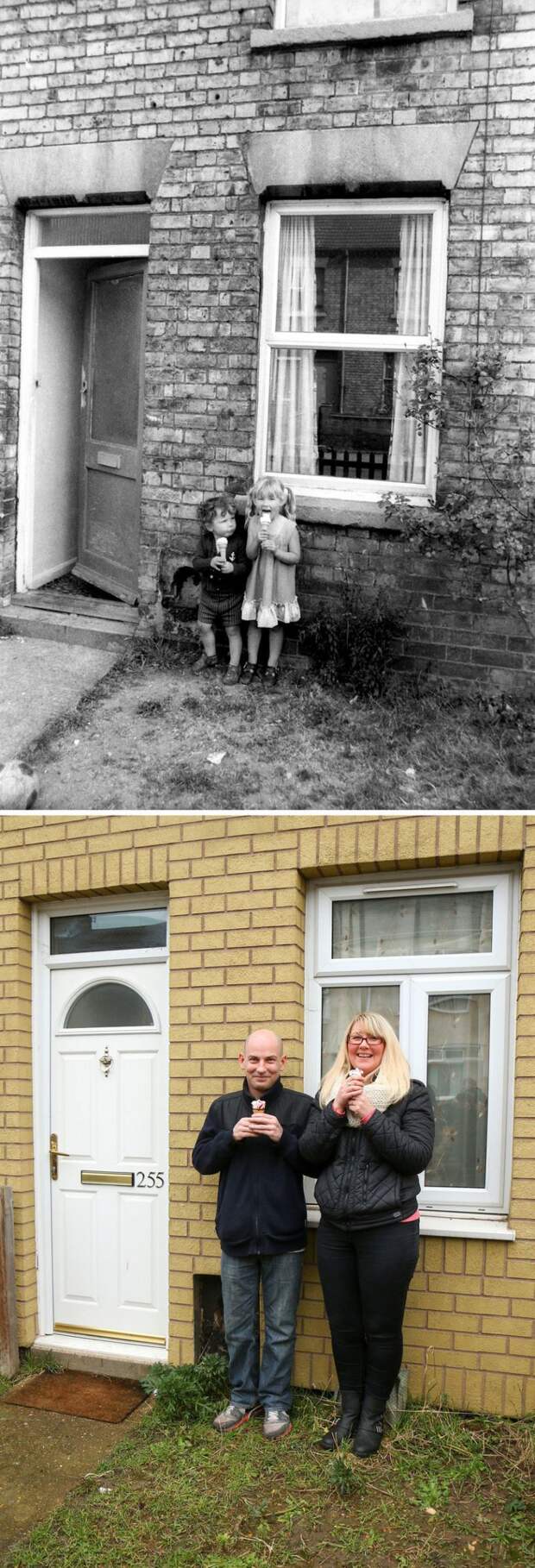 Фотограф разыскал незнакомцев и воссоздал старые снимки, которым почти 40 лет