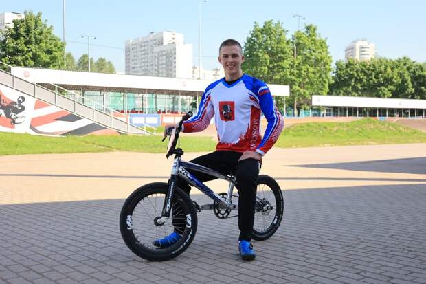 Даниил Кузнецов выступил в дисциплине BMX Racing. Фото: Григорий Матвеев