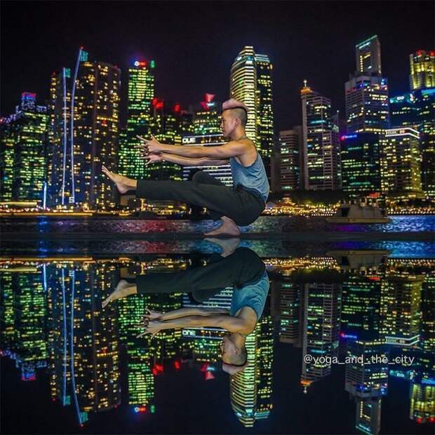 Фотограф объездил весь мир, снимая людей, практикующих йогу в мегаполисах в мире, йога, красиво, разные страны, спорт, фото, фотограф, фотография
