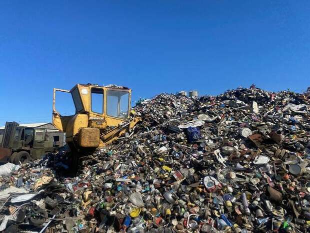 Мусоросортировочный завод перестал работать в Чите