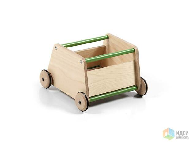 Ящик на колесиках для игрушек и книг, Made Design,  Emiliana design studio