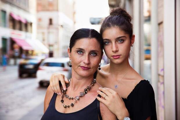 Милан, Италия Михаэла Норок, в мире, дочь, красота, люди, маты, фотопроект