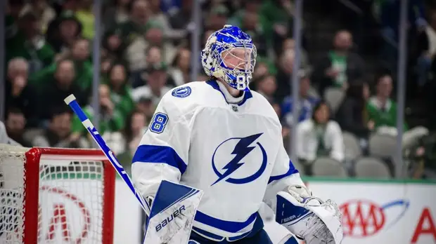 Василевский обновил рекорд «Тампы» по серии без поражений в НХЛ в основное время
