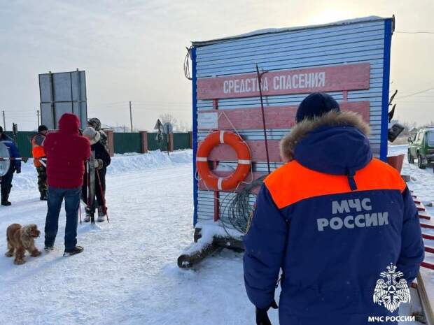 Ледовую переправу Спирино-Чингис открыли в Новосибирской области