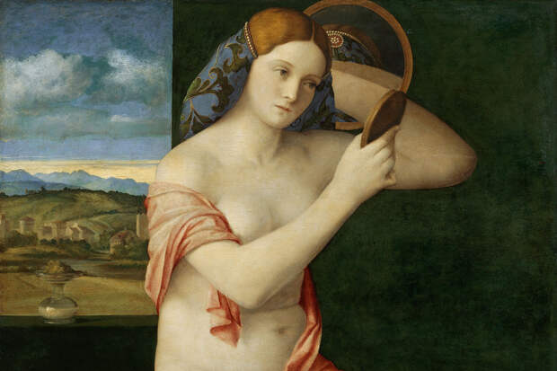 Джованни Беллини, «Обнажённая молодая женщина перед зеркалом», 1515 год