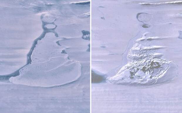 В Антарктиде неожиданно исчезло озеро