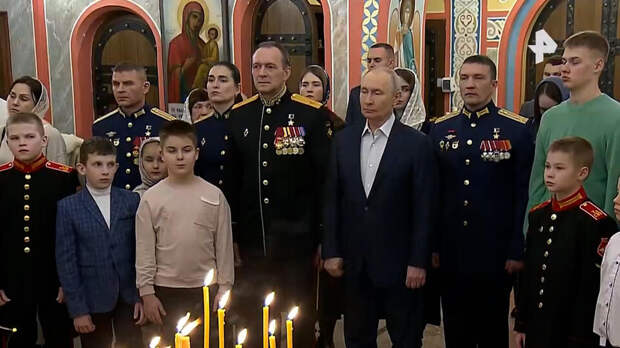Песков: Путин встречает Рождество вместе с военными в одном из храмов Москвы