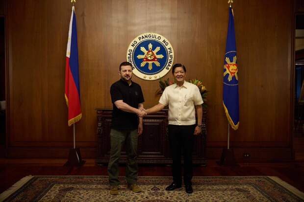 Зеленский впервые встретился с президентом Филиппин