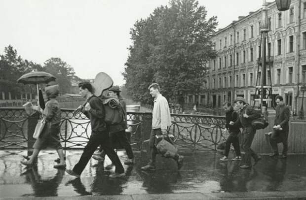 Ленинград в 1960-е годы на снимках