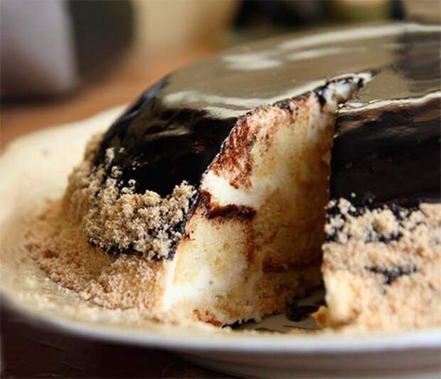 Вкусный шоколадный торт Пломбир