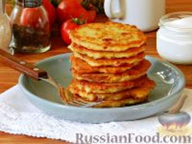Фото к рецепту: Брамбораки (чешские драники)