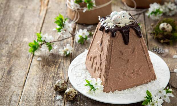 Шоколадная творожная пасха: 2 лучших рецепта