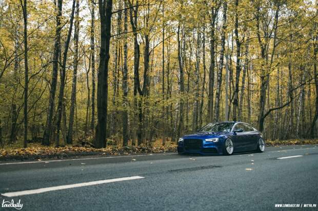 bagged audi a5 sportback 16