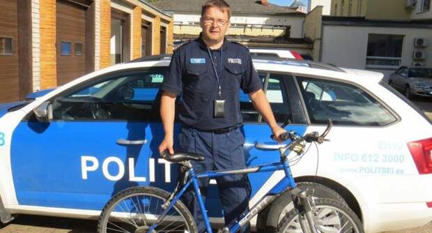 Эстонская полиция нашла украденный велосипед спустя 14 лет прикол, факты, юмор