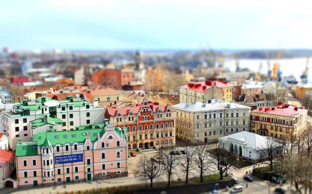 Игрушечная родина: городские пейзажи России в объективе tilt-shift