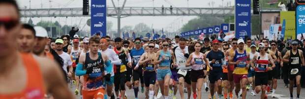 Полумарафон в Алматы собрал участников из 44 стран