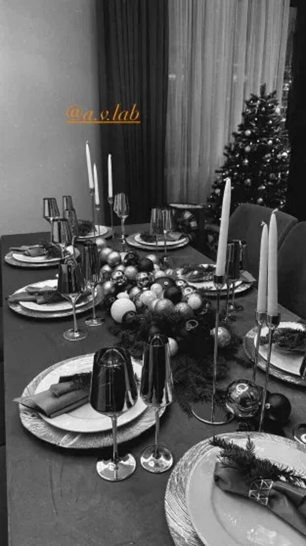 Новый год у Елизаветы Песковой