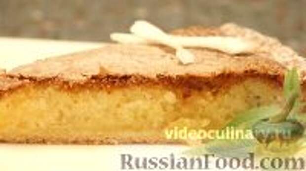 Фото к рецепту: Тарт с ананасом и кокосом