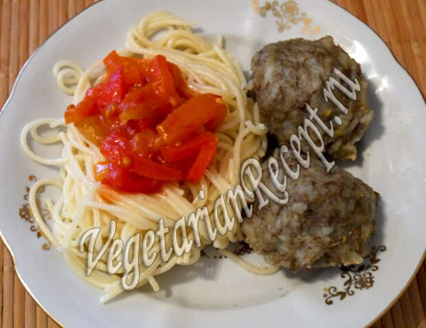 котлеты вегетарианские