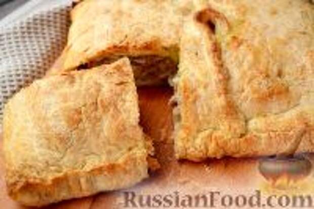 Фото к рецепту: Кубете (пирог с мясом и картофелем)