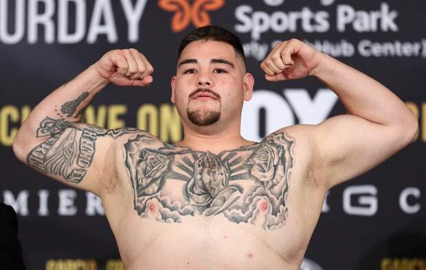 Andy Ruiz weigh-in