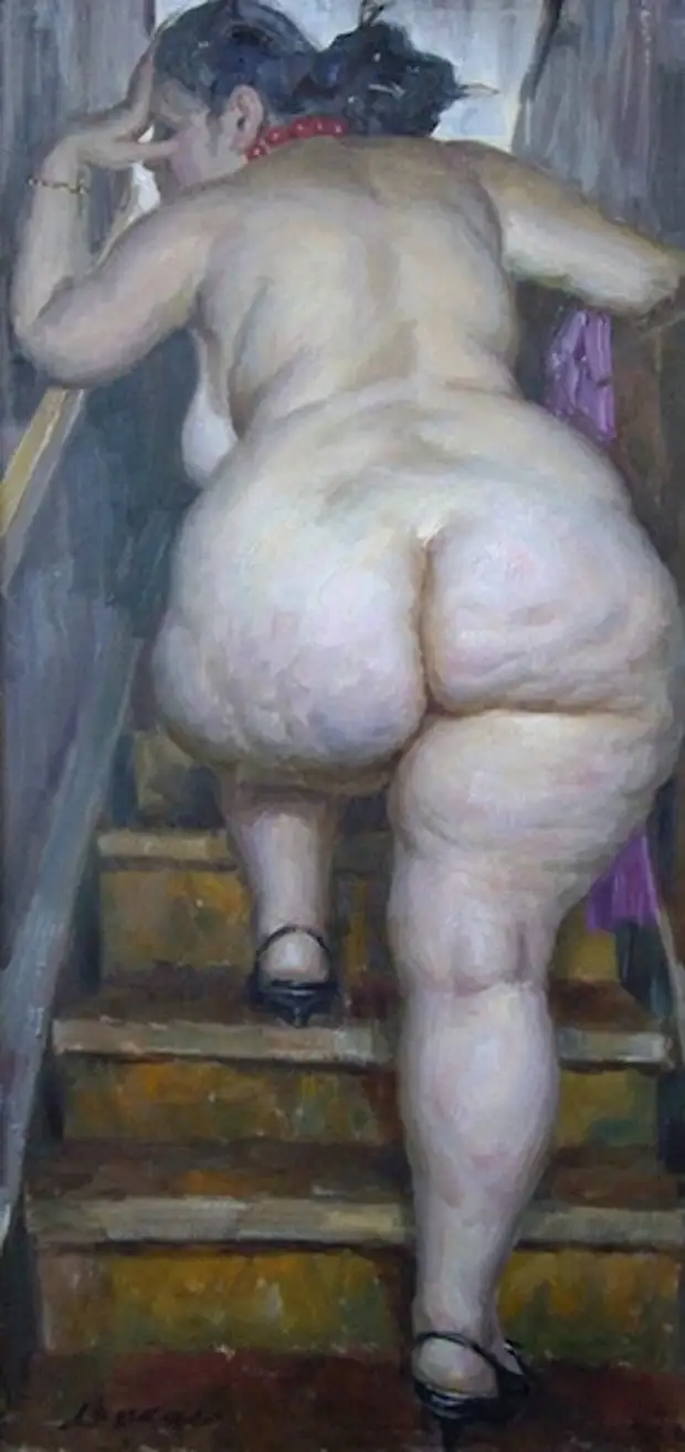 рисунки с голыми толстыми женщинами фото 26