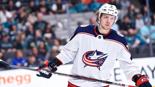 Хоккеисты «Коламбуса» отпраздновали победный гол Панарина в матче с «Вашингтоном» в стиле Кузнецова