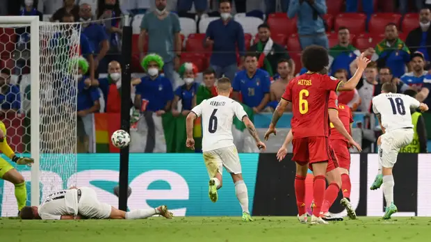 Барелла впервые забил за Италию на Евро-2020