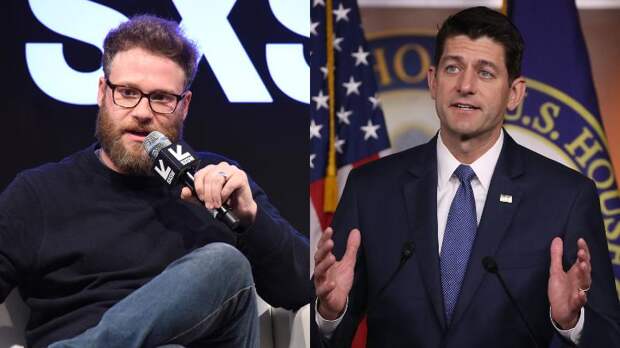 Rogen to Ryan: 'I hate what you're doing to the country'