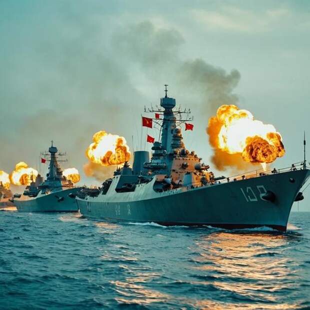 Китайская морская армада шокирует Запад