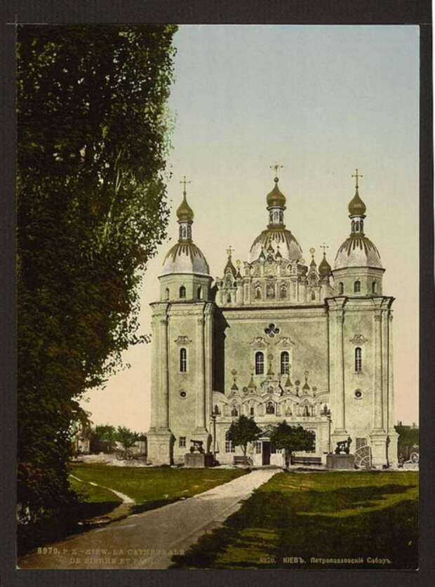 Никольский военный собор (1696 г.) XIX век, история, киев, фотографии, цветные фото