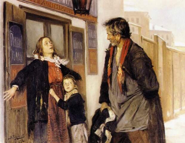 Владимир Маковский.«Не пущу!». 1892 г. Владимир Маковский.«Не пущу!». 1892 г.