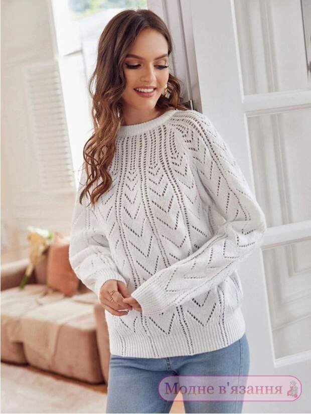 Вязание-спицы-Пуловеры и Джемпера