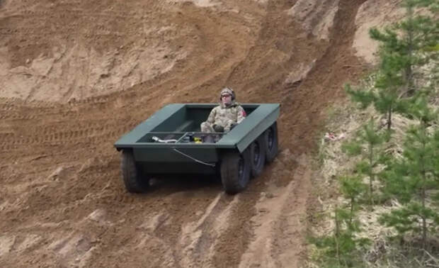 АГ-23: уникальный российский шестиколесный транспортер для переднего края