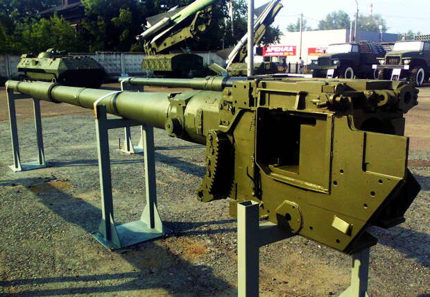 Пушка 2А46М-1 - базовая модификация для установки в танки типа Т-72