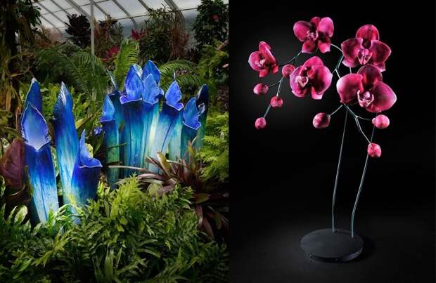 Как современные художники создают цветы из стекла, бумаги и ткани: Способ приблизить краски весны