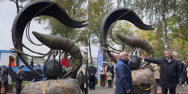 В Беларуси открыли памятник пресноводной креветке